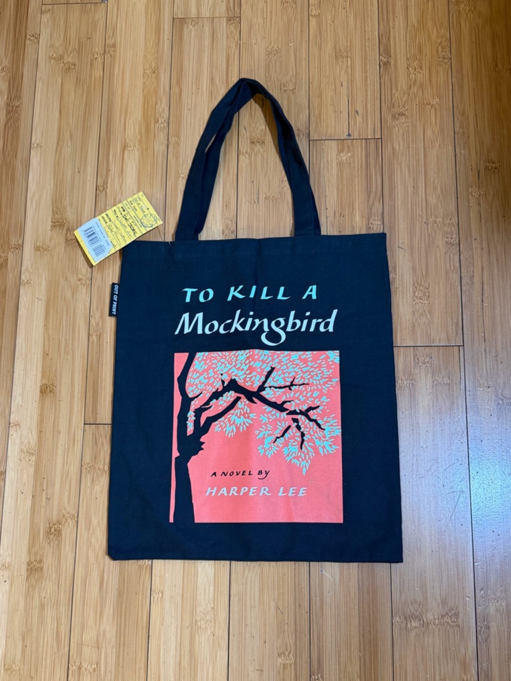 NWT Out Of Print To Kill a Mockingbird Tote Bag OS - Picture 3 of 10